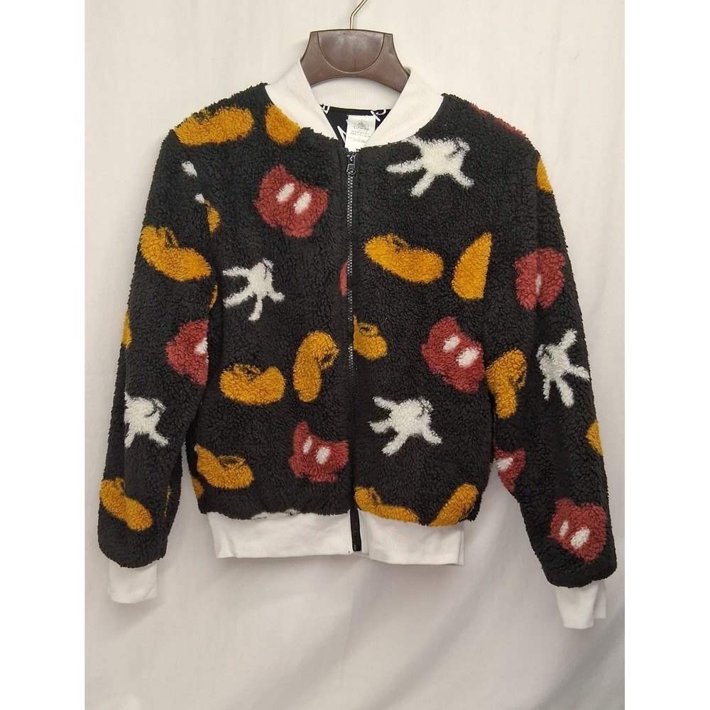Disney Mickey Mouse Furry Jacket Unisex‎   SMALL